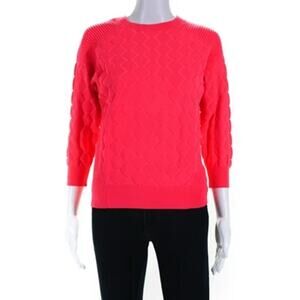 Ted Baker Pink Textured Knit Sweater Size 5 Preloved